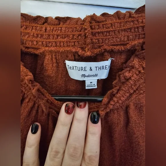 Madewell Top, Size Medium - Picture 2 of 3